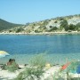 Strand und Ausblick auf Ostrica