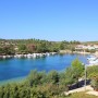 Ausblick auf die Bucht von Galesnica